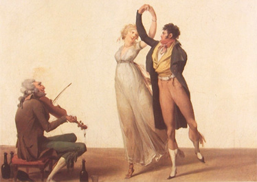 vers 1800 Louis Boilly « La Folie du jour »