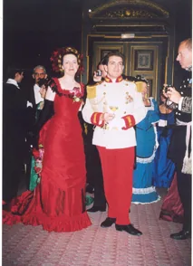 Novembre 2002 : Bal d'hiver "Anna Karénine" au château de Ferrières en Brie (77)