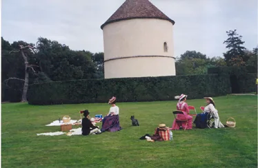 Septembre 2000: Journée du Patrimoine Bal 1900 au château de Breteuil