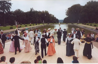 Septembre 2000: Journée du Patrimoine Bal 1900 au château de Breteuil