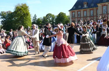 Septembre 2008 : Animation publique "Autant en emporte le vent" au Chateau de Breteuil