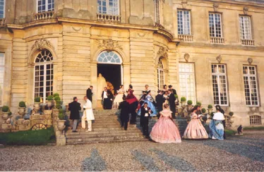 Mai 2001: Bal de printemps au château de Champlâtreux (95)