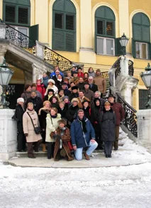 Février 2005 : Voyage et Bal à Vienne au Palais Pallavicini (Autriche)