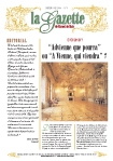 Couverture de la Gazette n° 6, décembre 2004
