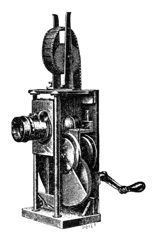 Mecanisme du projecteur Lumiere 1897